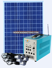 Outdoor Use Portable Solar Generator with Big Battery From Yingli Solar