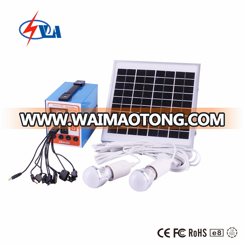 Portable Home Solar Energy System for homely use, Small Solar Generator with solar panel